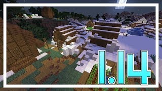 MEER NIEUWE VILLAGES en NIEUW ETEN: Mineraft 1.14 - 18w49a - 1.14 update snapshot