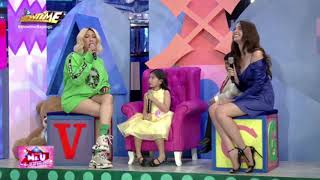 CATRIONA answers questions in Mini Ms. U | Showtime