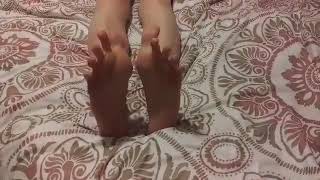Toes get to wiggling