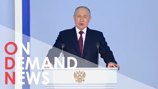 Putin BLAMES the West: 'We Will Not Accept a Defeat'