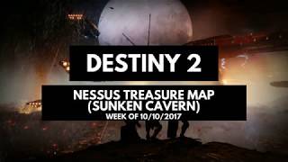 Destiny 2 - Nessus Treasure Map Sunken Cavern (Cayde-6)