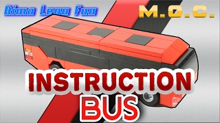 LEGO BUS How to build Как собрать Лего Автобус самоделка Инструкция