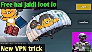 NEW VPN TRICK SOUTH KOREA SERVER PUBG, FREE RYAN PARACHUTE SKIN, Ryan Event pubg kr version