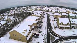 February 26, 2015 Snow in Cary, NC