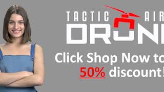 Tactic Air Drone® - Foldable 4K Drone - "Best Drone Ever"