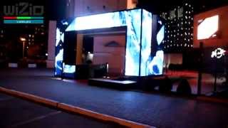 p10 led screen в ночном клубе