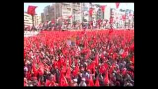 MHP İzmir Bayrak Mitinginde Devlet Bahçelinin Muhteşem Konuşması ve Görüntüler
