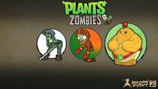 Shadow Fight 2 Vs Boss Plant & Bodyguard's[Zombie]