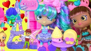 #ШОПКИНС МУЛЬТИКИ Shopkins Oh La La Macaron Cafe КУКЛЫ НА КАНИКУЛАХ В ПАРИЖЕ! #Тролли Trolls Мультик