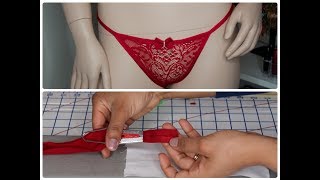 Cómo hacer cinta bies o sesgo elástico para ropa interior