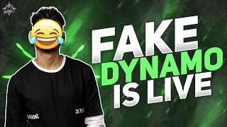 FAKE DYNAMO IS LIVE | TROLLING RANDOMS IN PUBG MOBILE FT. DYNAMO GAMING