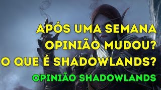 SHADOWLANDS uma Semana Após a Blizzcon! Mudei de Opinião? Expansão ainda está em Planejamento!