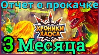 Хроники Хаоса 3 месяца игры на новом сервере отчет о прокачке пачка с Данте