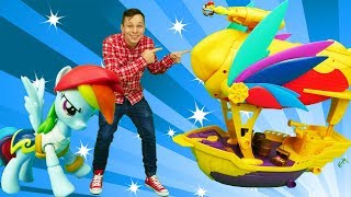 Мастерская Фёдора - Пиратский корабль для Литл Пони Радуги