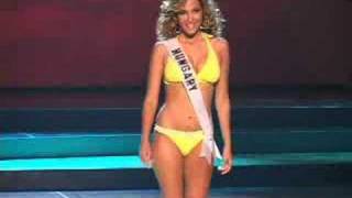 Hungary - Miss Universe 2008 Presentation - Swimsuit