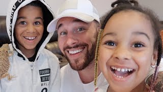 Making Giant Slime Bubbles in our Living Room! FamousTubeKIDS
