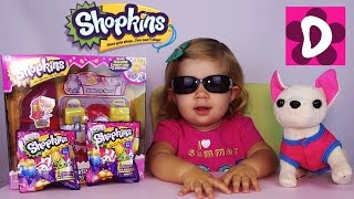 Распаковка игрушек ШОПКИНС Магазин Косметики 3 Сезон Распаковка Shopkins