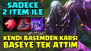 KENDİ BASEMDEN KARŞI BASEYE TEK ATTIM!! SADECE 2  İTEM İLE!  (EN KOLAY TEK)