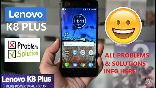 Lenovo K8 Plus Bug's Problems & Solutions Info here | Hindi