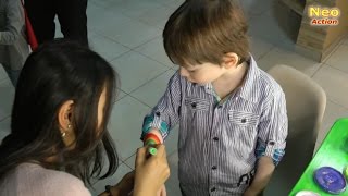 АКВАГРИМ для детей РИСУЕМ радугу Рисунок на руке