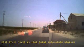 Baki, Hovsan Turkan yolu, Chevrolet Captivanin boyuk sehvi.