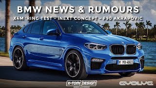 BMW News & Rumours - 2019 X4M Testing - iNEXT Concept - F90 M5 Akrapovic