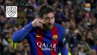Los mejores festejos de Messi en Barcelona / FeG
