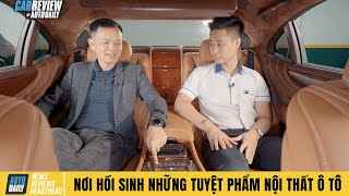 ĐỘT NHẬP nhà máy sản xuất nội thất ô tô cực đỉnh tại Việt Nam - Nơi hồi sinh những tuyệt phẩm