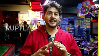 Contestants immerse themselves in violence-free version of 'Squid Game' in Damascus