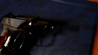 Пистолет Макарова Baikal MP-654K с "правильным" воронением :)