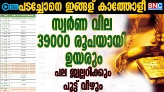 #gold #rate സ്വർണ വില 39000 രൂപയായി ഉയരും