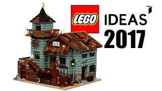LEGO Ideas Fall 2017 set announced - The Old Fishing Store!