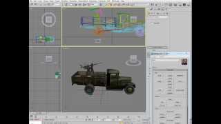 Настройка техники в 3D Max для игры В тылу врага 2 [Часть 1] "ZIS5"[settings ZIS 5 in 3d max]