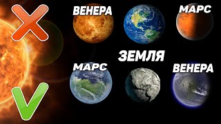 Что, если бы Венера и Марс поменялись местами?