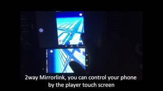 Smarto Wince support Android 2ways mirrorlink