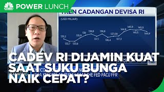 Cadev RI Kuat Jaga Stabilitas Rupiah Saat Suku Bunga Naik Cepat?