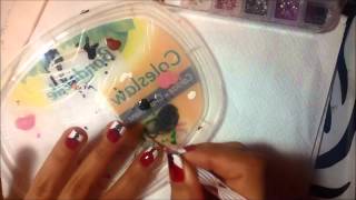 Nail art Sexy ST VALENTIN corset