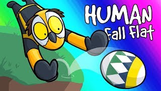 Human Fall Flat Funny Moments - Easter Eggs and Boulders!