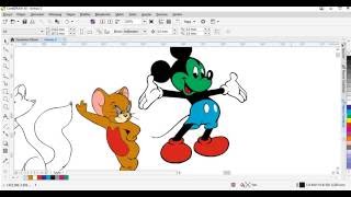 Coreldraw da resimleri vektörel çizime çevirmek