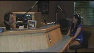 Eva Angelina at ESPN 920 in Las Vegas