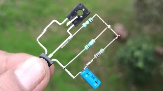 DIY MUSIC REACTIVE LIGHT WITH TRANSISTOR BD139 & CONDENSOR MIC #DIYElectronics #MusicReactiveLight