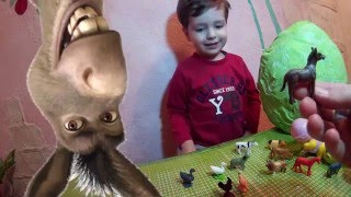 Большое яйцо с сюрпризом|Big egg with a surprise .