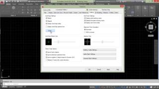 What is the process of changing background color in AutoCAD 2016