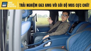 Trải nghiệm chi tiết Mercedes G63 AMG với gói độ nội thất MBS cực chất