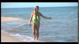 Huge White Boobs at the Beach 2