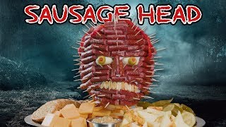 Terrifying Sausage Head Patter Platter  | Spooky Snacks | Well Done