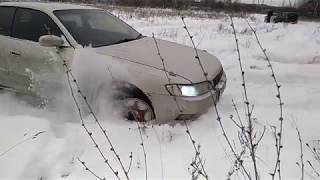 Mark 2 Toyota 4wd, Daewoo nexia, Niva Chevrolet по двери в снегу, берём высоту!!!