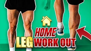 Home Leg workout (NO EQUIPMENT!!) get BIGGER LEGS