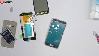 Replacement lcd for SAMSUNG SM-J120F Galaxy J1 Gold. Code GH97-18224B