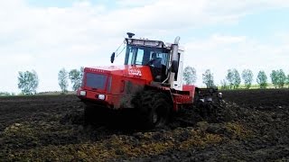 Мощные трактора месят грязь/ Беспомощные русские и американские трактора в непогоду/Подборка 2016